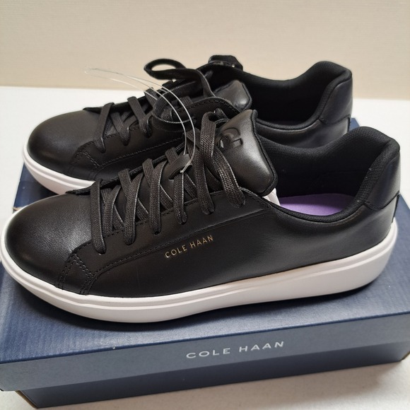 Cole Haan Shoes - Cole Haan Womens Sneakers 7.5B Black/White NWT GC Daily Sneaker 2027-1346